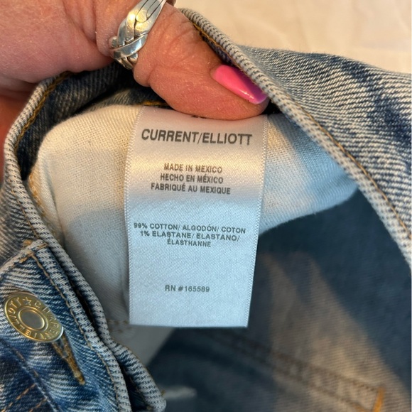 Current Elliott The Soulmate High Rise Slim Straight Jeans - Picture 10 of 11